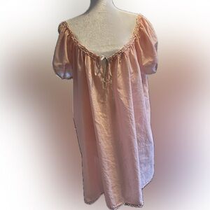 Rare 90s Victoria's Secret Country Quality Cottons oversized and sheer